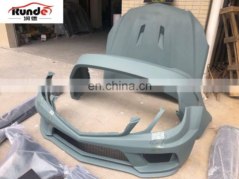 RUNDE w207 C207 E coupe New arrival PD Style Wide BODY KIT FOR 2009-2013 MERCEDES BENZ C207 W207