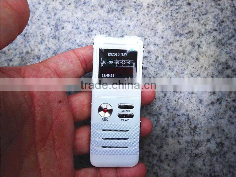 8GB High quality mini hidden digital voice recorder,Digital Mini Voice Recorder with lcd display