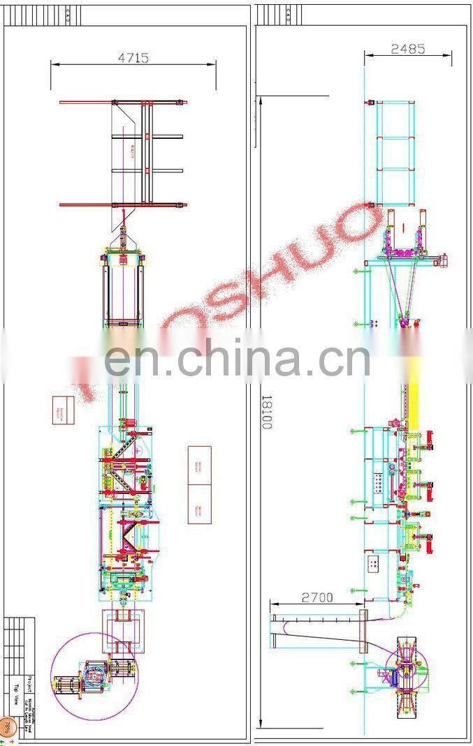 Cut to length line for transformer core cutting, Fully automatic machine