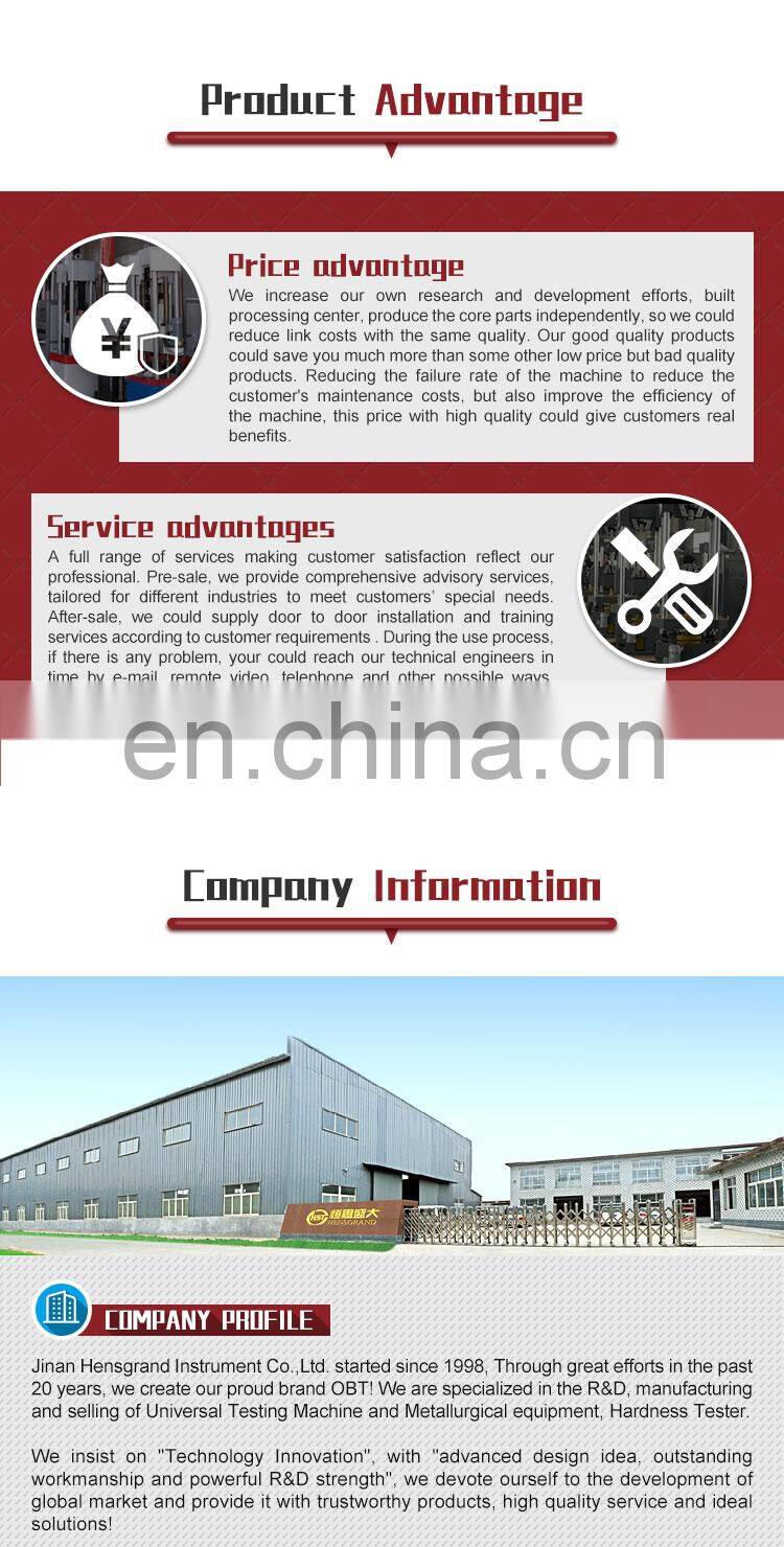 HST Steel wire tensile testing machine Computer Control Electro-Hydraulic Wire Rope Horizontal Tensile Testing Machine