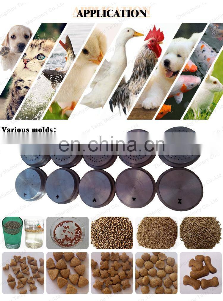 Fully Automatic fish food machinery feed pellet fish feed production line animal feed making machine