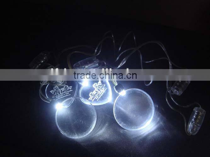 2016 led plastic key chain,flashlight led keychain , led key chain for Christmas gifts