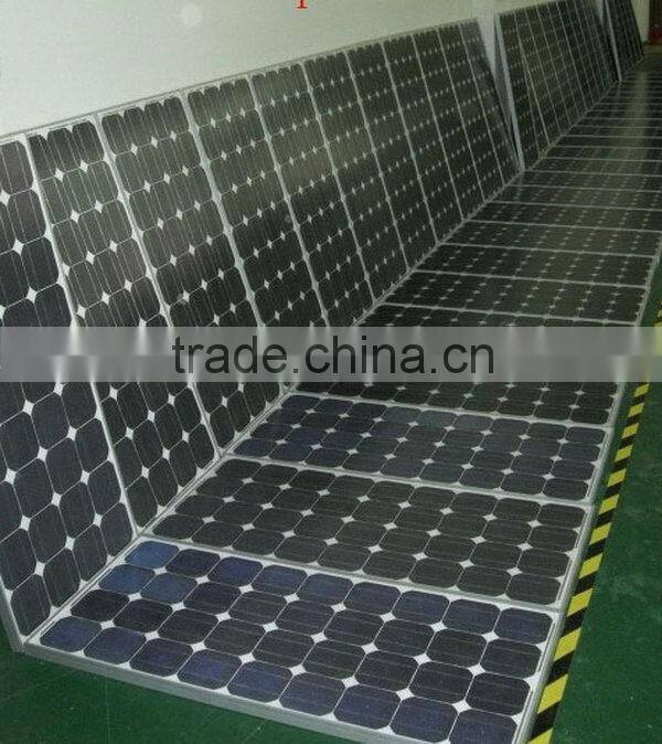 Top quality hotsell 60w mono glass laminated solar module