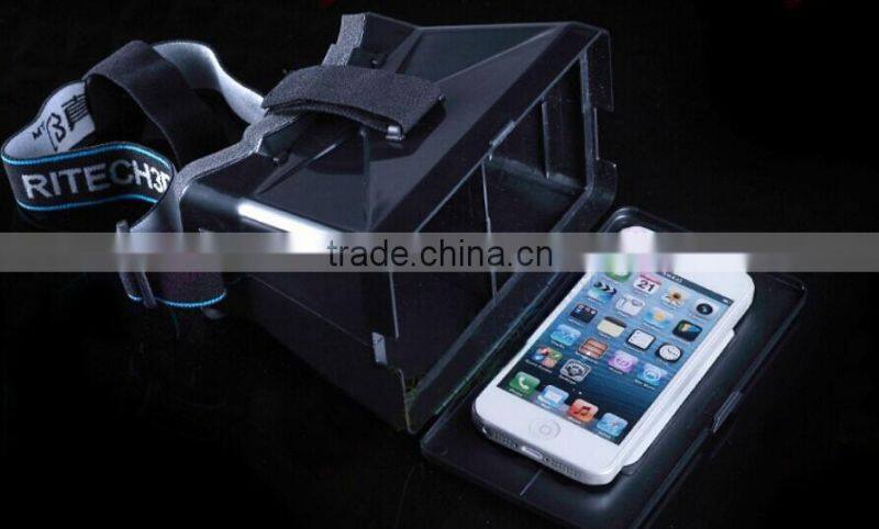 Mobile phone 3D Glasses universal Google Virtual Reality 3D Video Glasses for 4~6" Smartphones Cardboard Oculus