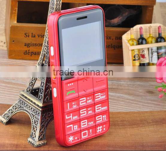Senior SOS phone with GPS tracking APP service phone cover shenzhen mobile phone