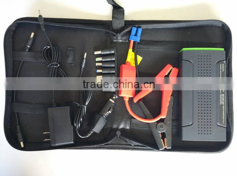 2016 real capacity 18000mah solar car jump starter, solar laptop charger, battery jump starter