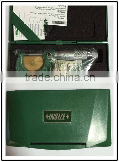 Precision Insize 3236-25B outside micrometer 0-25mm left and right hand