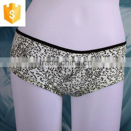 Light green sexy wild leopard panties