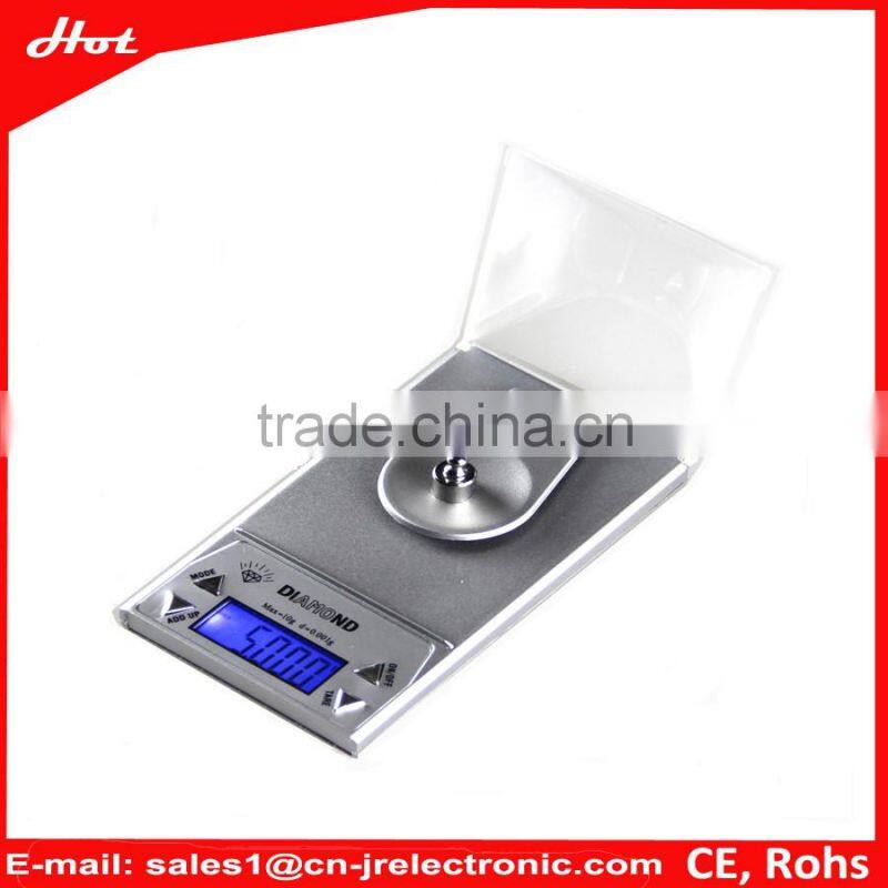 Mini electronic jewelry weighing balance digital pocket scale 10g 20g 50g