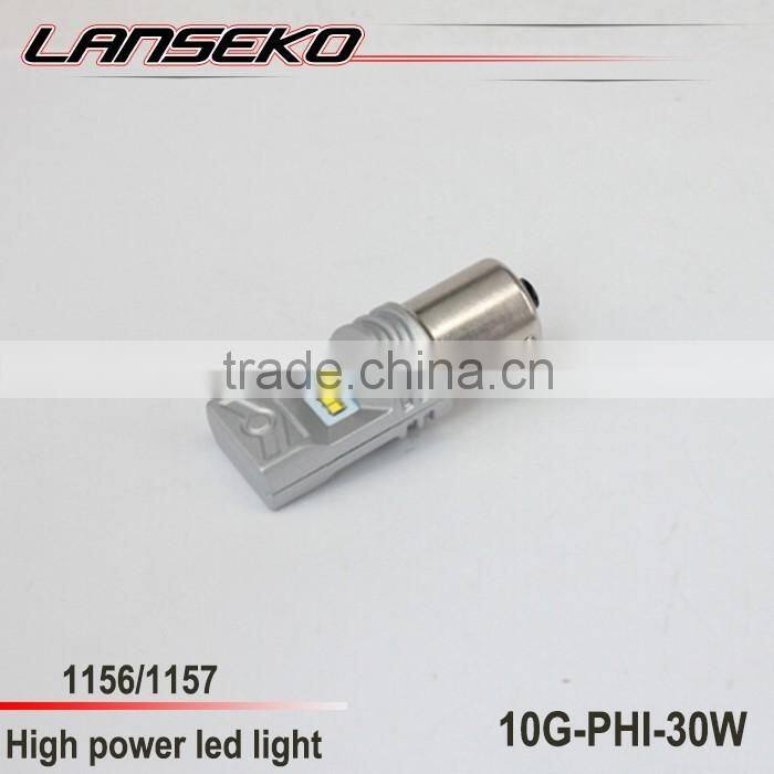 Newest 30w high power led light bulb 1156 1157 800lm with powerful imported Korea Seoul Y19 chips led fog light