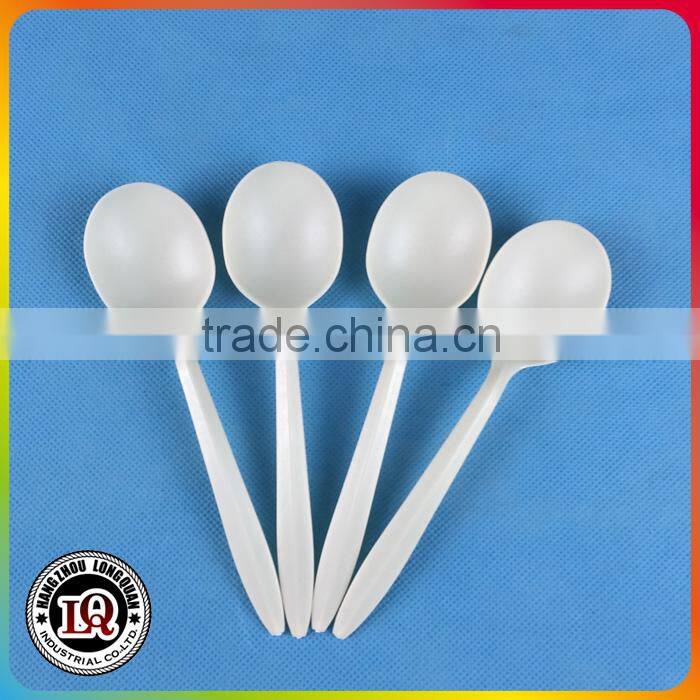 Biodegradable and Disposable Soup Spoon Corn Starch
