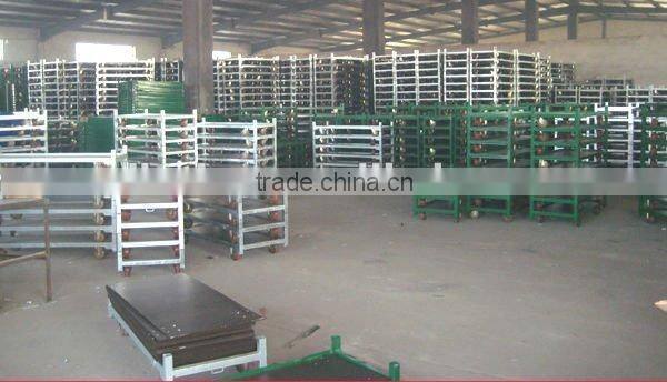 Folding Danish trolley, folding flower display rack, foldable plant rack, foldaway flower cart, plant stand, metal rack