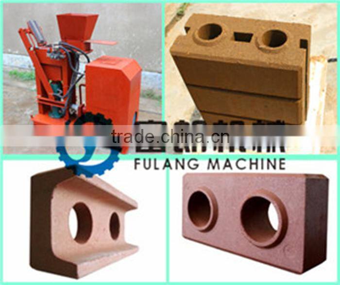 Great interlocked block making machine /stabilized rammed earth FL1-25