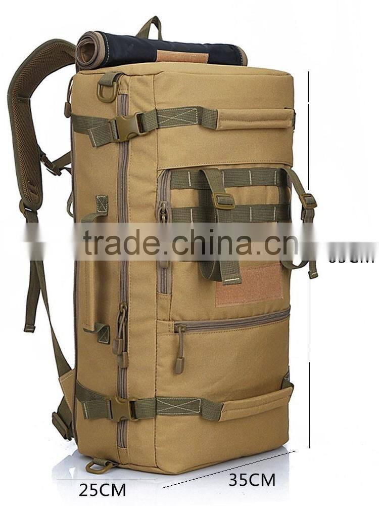 2016 Hot Military Tactical Backpack Hiking Camping Daypack Shoulder Bag Men's hiking Rucksack back
