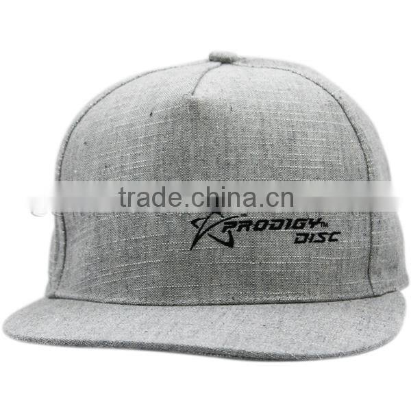 new product 5 panel flat brim hip hop cap