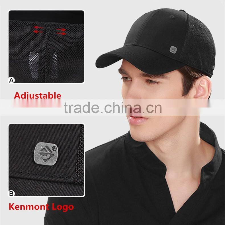 Promotion Kenmont Logo Printed Cheap Baseball Cap Custom