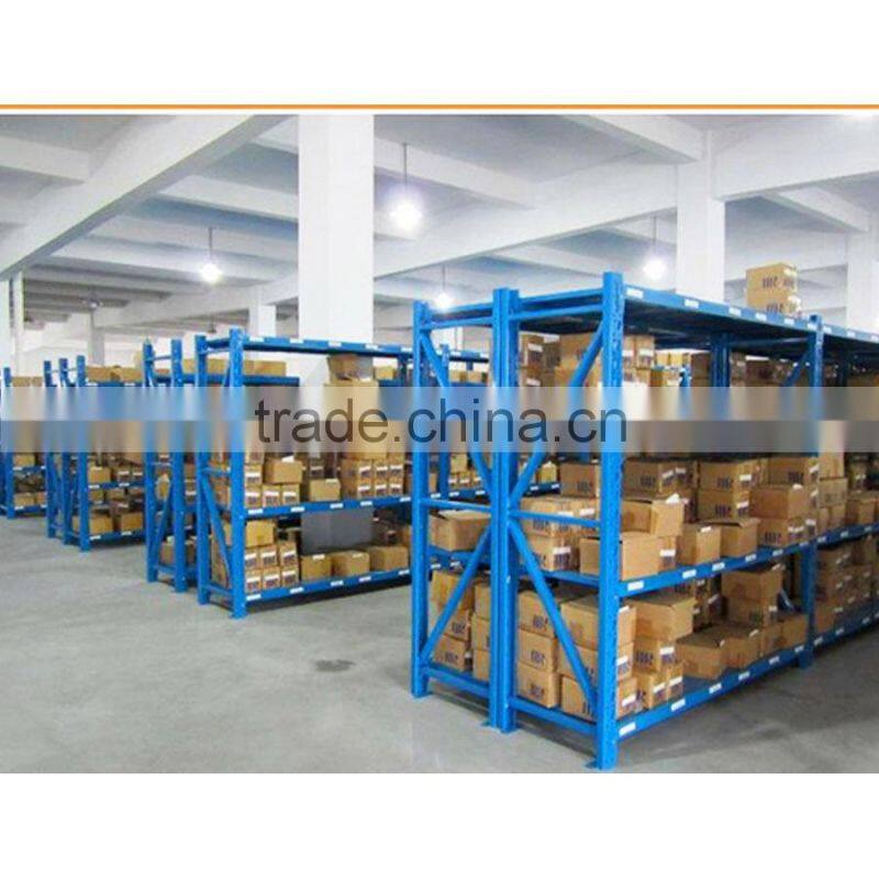 China manufactuer Stock Ligh duty pallet racking (white, blue)