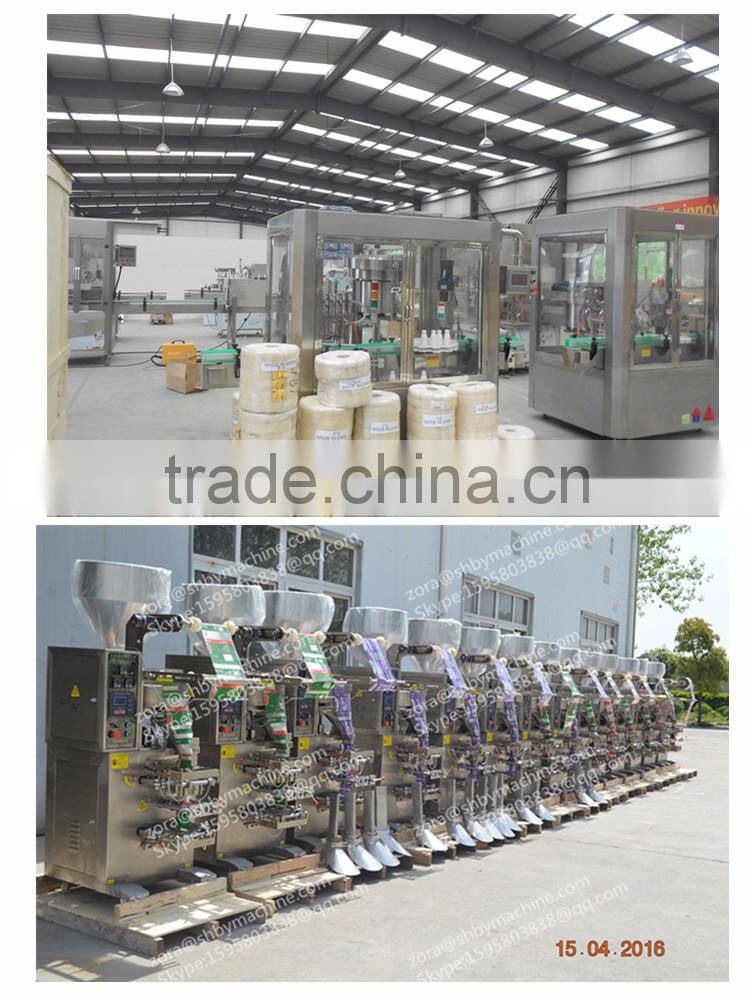 Servo motor Automatic Sticker Paper Double sides PET bottle label machinery