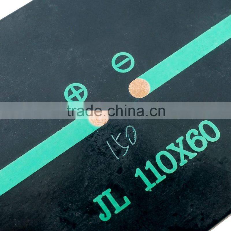 Polycrystalline Solar Power Panel Module DIY 110x60 6V 150MA 1W For Mobile Power Bank Battery Cell Phone Toys Chargers Portable