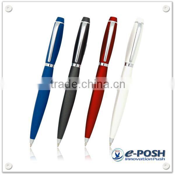 Metal classic Triangle barrel ball point pen