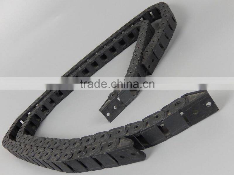 shanghai Vifa 10x15 Black Flexible Semi-closed Cable Drag Chain