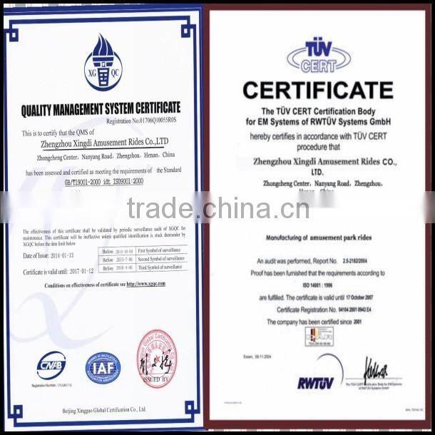 Attractive! Funny 360 degree rotary human gyroscope rides for sale