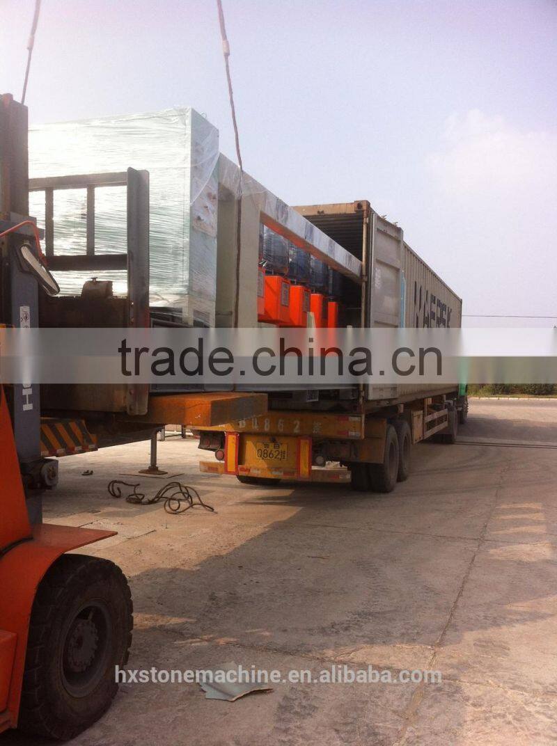 Multi-heads autoamtic stone calibration machine for granite