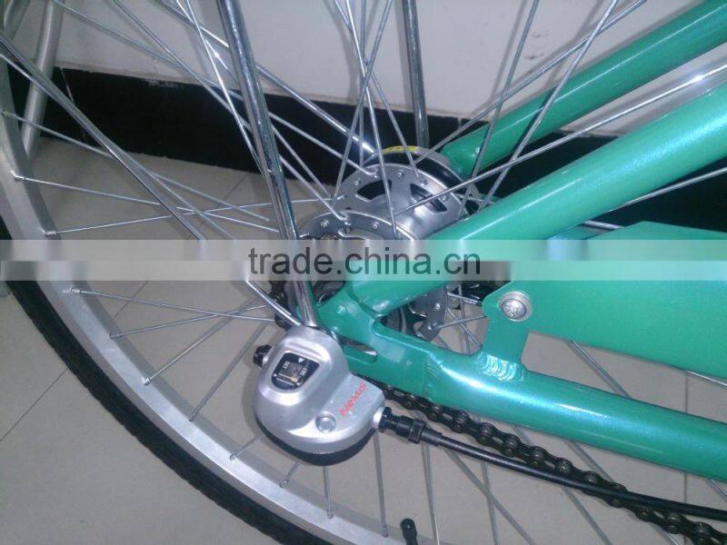 cheap holland style vintage bicycle with dynamo-powered lamp city bike for women