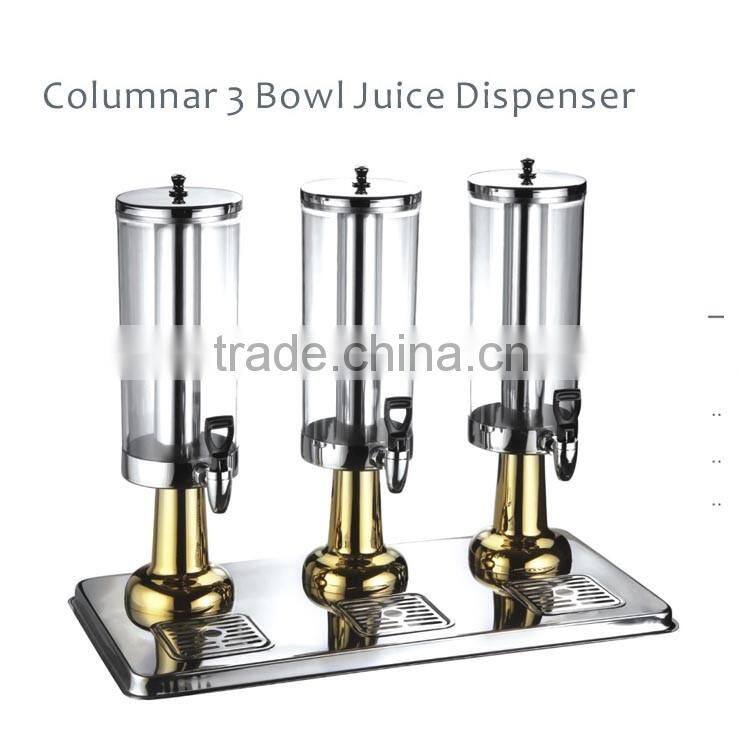 Stainless steel hot and cold milk tea dispenser