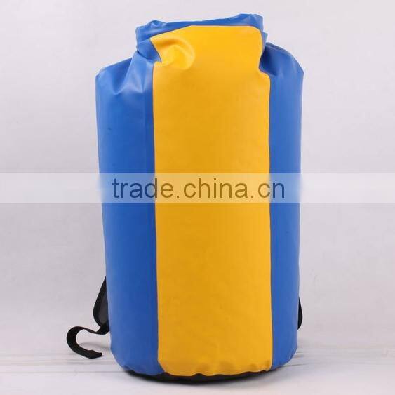 Outdoor swimming PVC tarpaulin waterproof dry bag for swimsuit