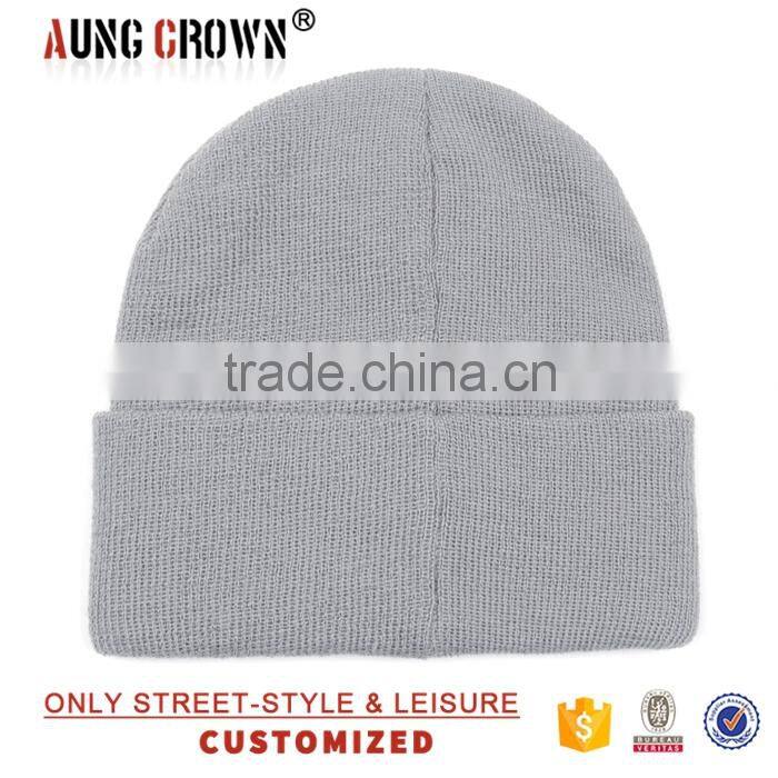 plain unisex beanie hat/new design winter beanie hat