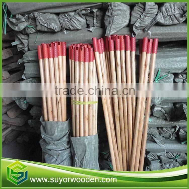customized tapered pvc coated wooden poles and wood rod