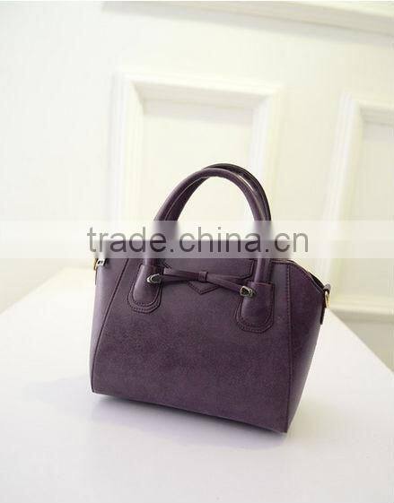 trend elegance bow tie simple leather women's bags