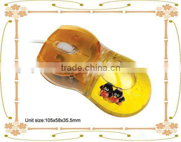 transparent mouse/liquid wired mouse