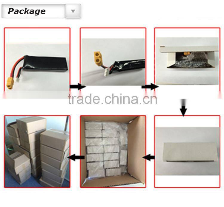 With competitive price 11.1V 2600mAh RC lipo battery toy helicopter battery