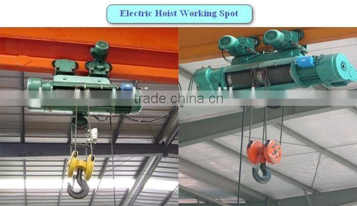 Wire Rope Electric Hoist Crane 2 Ton