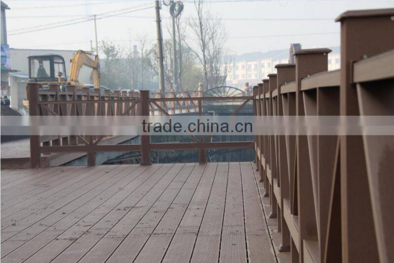 DIY WPC tiles for indoor and outdoor floor/wpc interlocking decking tiles