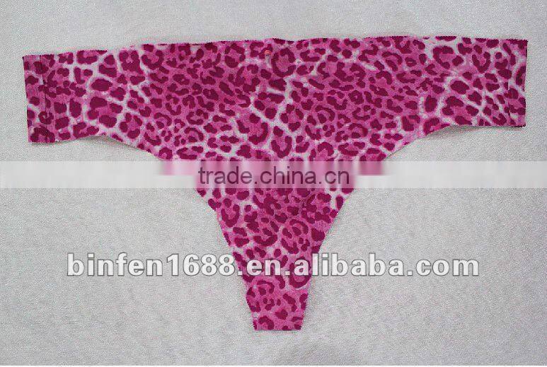 One Piece Hot Sexy Leopard Print Panties Photo