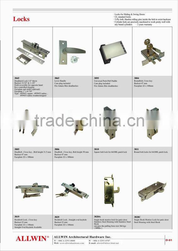 Security Door Dead Lock