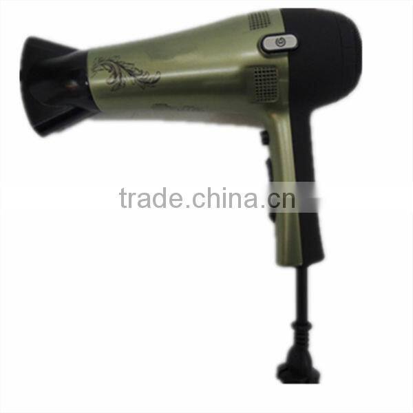 new design professional retractable hair dryer with comb