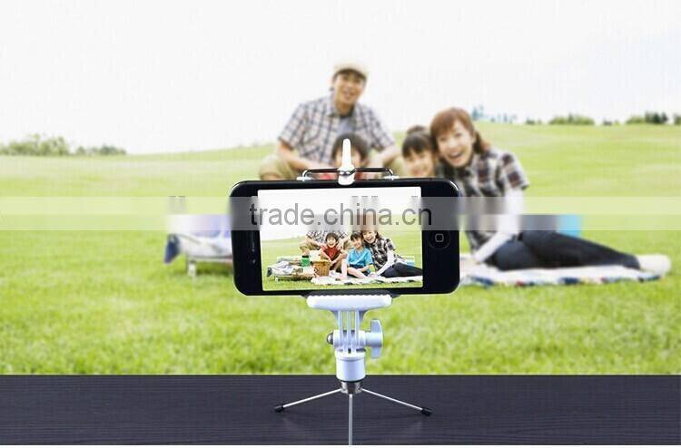 Wireless Bluetooth Mobile Phone Camera Monopod Bluetooth Remote Control Self-timer Shutter & Clip for Iphone Sumsung phone