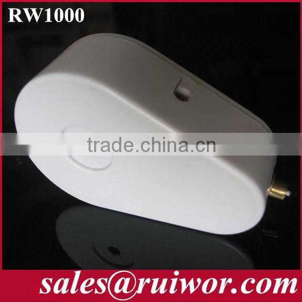 Drop-shaped Retractable anti theft recoiler widely used in cabinet or retail product positioning
