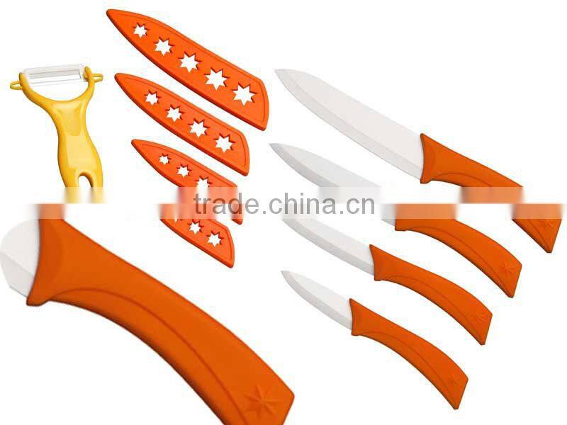 Newest Ceramic Knife with safe plastic sheath