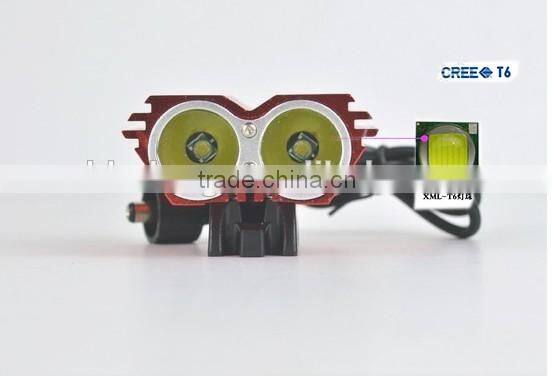 Aluminum rechargeable bicycle light LED bicycle light bike lamp