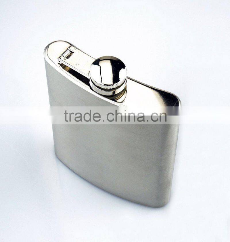 8oz Classic Stainless Steel Hip Flask