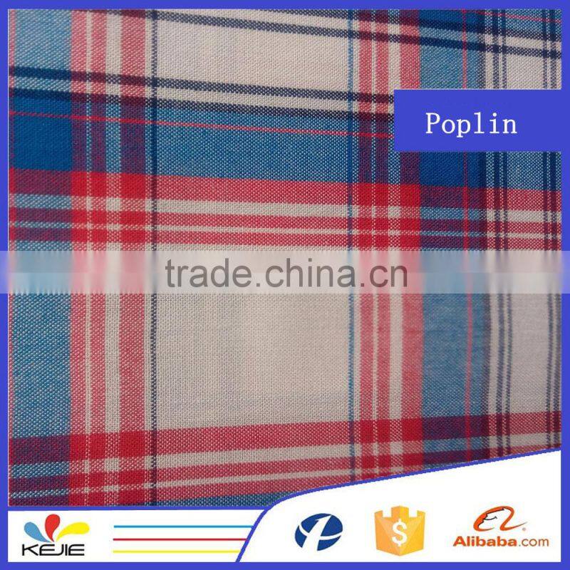 china wholesale yarn dyed cotton fabric plaid fabric