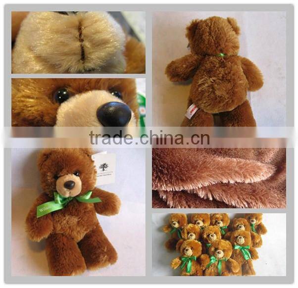 promotion floppy golden soft plush unstuffed teddy bear skins