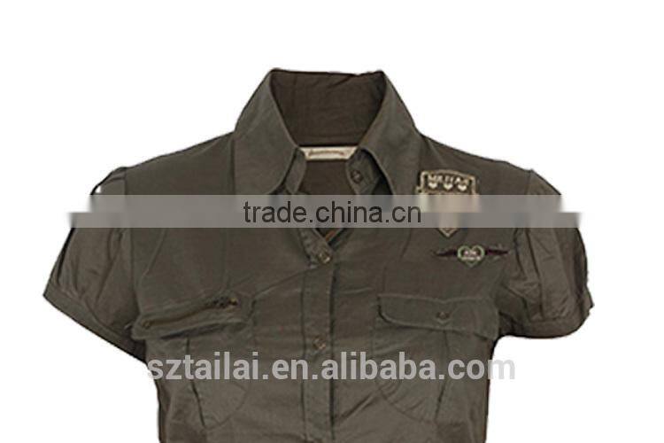 China suppliers Fitness Beautiful new design fashion ladies blouse 2016