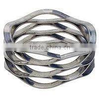 High precision crest to crest stainless steel wave springs