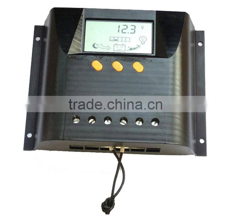 12V 24V automatic distinguish PWM solar panel battery regulator charge controller